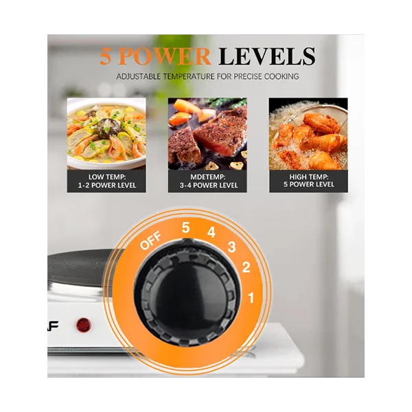 RAF Hotplate 8L 1000W Single, Uniform Heat, Simple Operation R.8010A 3 RAF Hotplate 8L 1000W Single, Uniform Heat, Simple Operation R.8010A