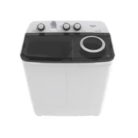 Hisense Washing Machine 8kg Manual, Twin Tub, Rust Proof, Plastic Body, Low Noise, White WSXL801