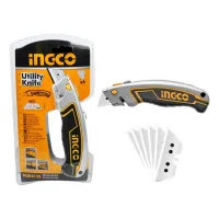 Ingco Professional Utility Cutter Knife HUK6128