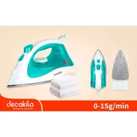 Decakila Steam Iron 1400W Tank 150ML Long Cord 1.5 Meter Fast Pre Heating KEEN019V