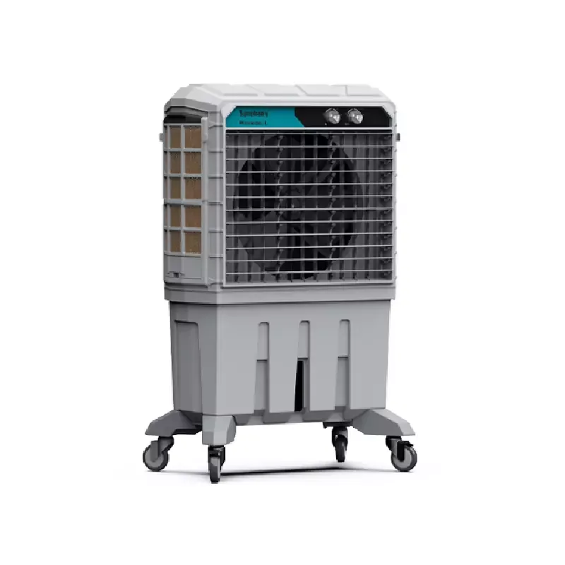 Symphony Commercial Air Cooler 125L with 3 Side Honeycomb Pads, Lockable Wheels MOVICOOL L125
