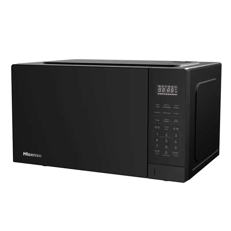 Hisense 34L Microwave - 1000W Solo Digital with 10 Power Levels, for Versatile Cooking and Reheating H34MOBS17