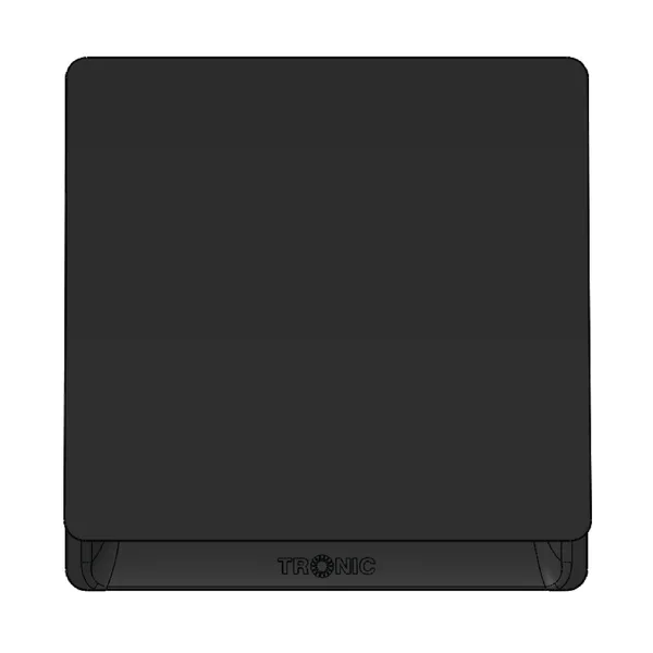 Tronic 1 Gang Intermediate Switch - Black