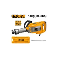 Ingco Demolition Breaker 14kgs 1700W with HEX Chuck System PDB170068