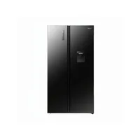 Hisense Side by Side Refrigerator with Water Dispenser, 529L, Black, RS5P558NMSG
