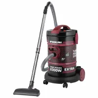 Nikai Vacuum Cleaner 25l Drum with Blower Function 2000w NVC350T Metal Telescopic Tube Large Tank Capacity Rotatable Wheels With Sponge Filter
