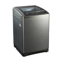 Hisense Washing Machine 8kg Top Load, Automatic with Wash & Rinse, Titanium Silver WT1D8021UT