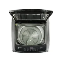 Hisense Washing Machine 8kg Top Load, Automatic with Wash & Rinse, Titanium Silver WT1D8021UT