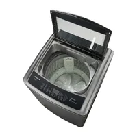 Hisense Washing Machine 8kg Top Load, Automatic with Wash & Rinse, Titanium Silver WT1D8021UT