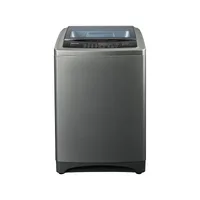 Hisense Washing Machine 8kg Top Load, Automatic with Wash & Rinse, Titanium Silver WT1D8021UT