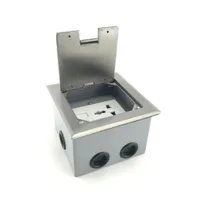 Tronic Floor Socket 1G Universal + RJ45 Data
