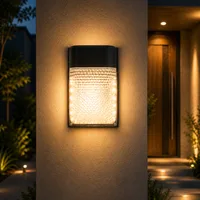Tronic 12W LED Outdoor Wall Light - IP44 Warm White