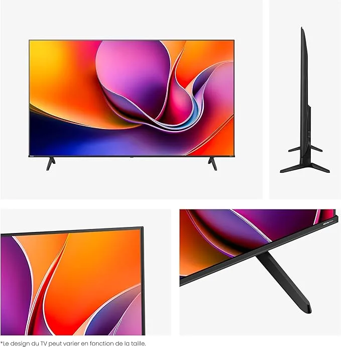 Hisense 75" 4K UHD Smart LED TV, Vidaa Smart OS, HDR, Wi-Fi & Bluetooth 75A6Q