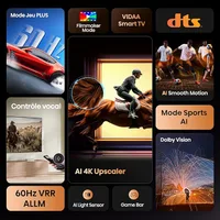 Hisense 75" 4K UHD Smart LED TV, Vidaa Smart OS, HDR, Wi-Fi & Bluetooth 75A6Q