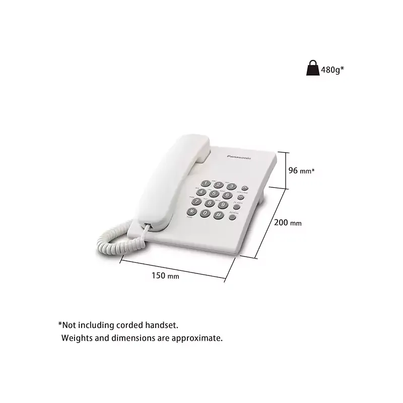 Panasonic Corded Landline PBX Telephone KX-TS500