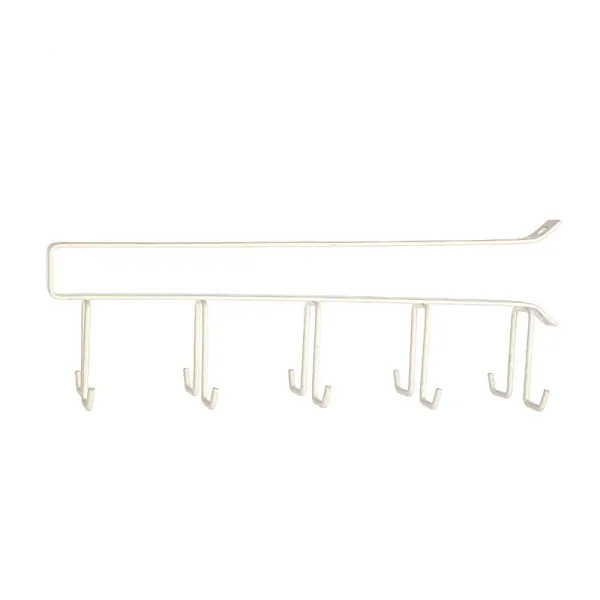 Nadstar Dish Rack 5 Hooks Hanging Cup & Utensil Holder Closet Shelf With Hanger HP93-061