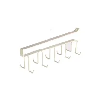 Nadstar Dish Rack 5 Hooks Hanging Cup & Utensil Holder Closet Shelf With Hanger HP93-061