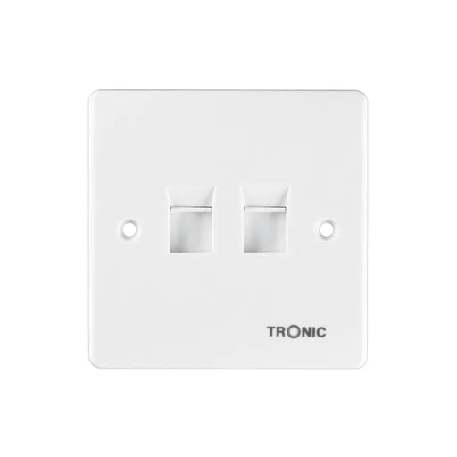 Tronic Telephone Socket RJ11 and Data Socket RJ45
