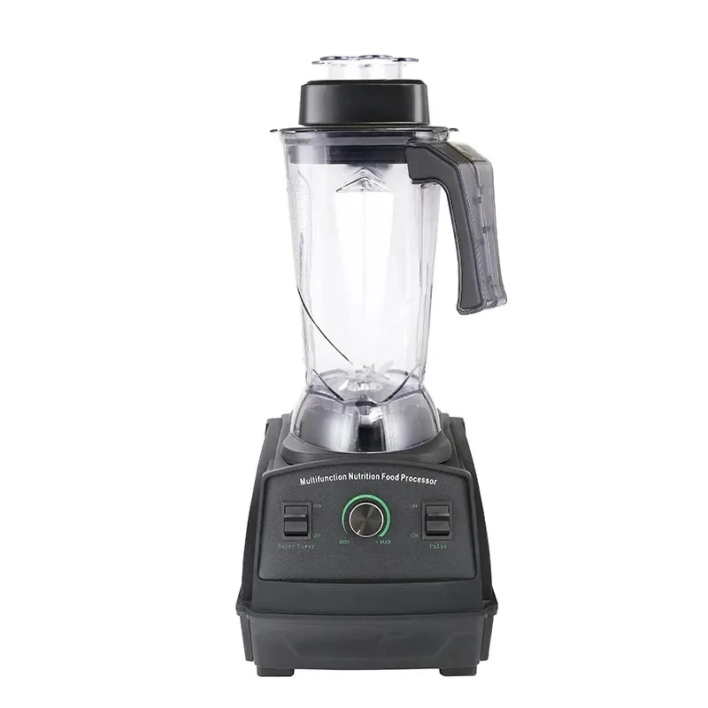 Commercial Electric Blender 2.5L, 1500W High-Speed Motor, Stainless Steel Blades, Overload Protection WG-LY-X6