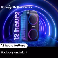 Hisense Party Speaker 160W with 12-hours battery life Portable IPX4 Bluetooth Party Rocket 160