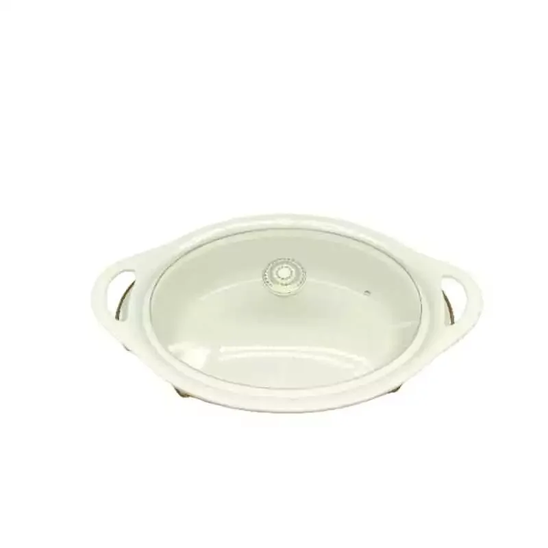 Nadstar Chafing Dish for Buffet Stoves Made of Ceramic Soup Pot Porcelain Food Serving 735-116