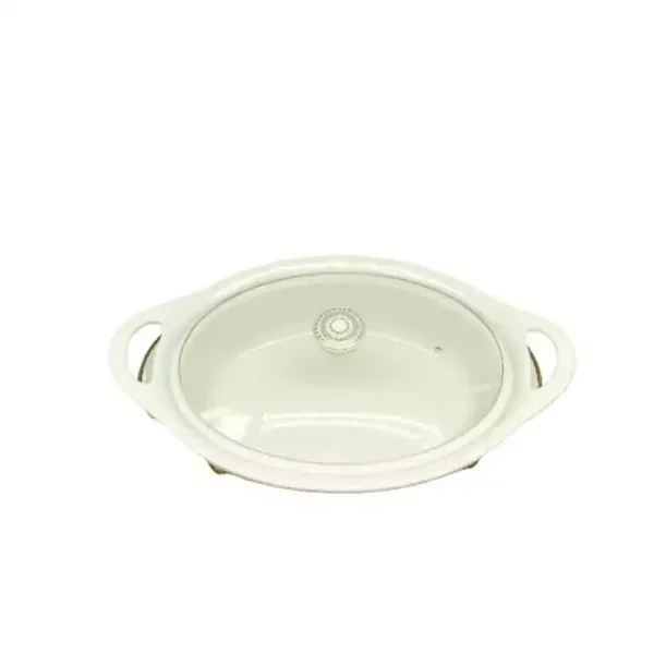 Nadstar Chafing Dish for Buffet Stoves Made of Ceramic Soup Pot Porcelain Food Serving 735-116