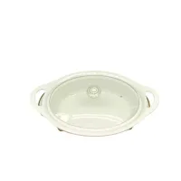 Nadstar Chafing Dish for Buffet Stoves Made of Ceramic Soup Pot Porcelain Food Serving 735-116