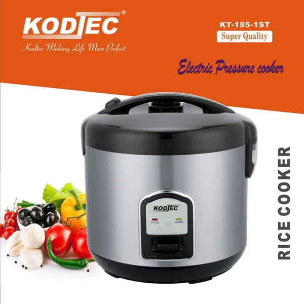 Kodtec Rice Cooker - 1850W High Power Heating System, 2.8L Large Capacity Bowl, Automatic Cooking & Keep Warm Function, Non-Stick Inner Pot, Fast Cooking Heavy Duty Family Size Rice Cooker KT-185-28