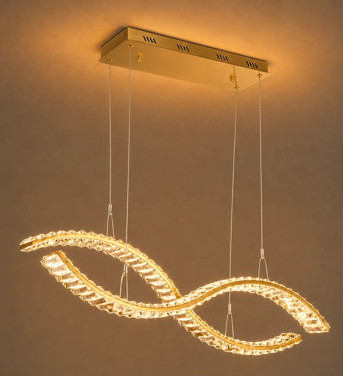 Tronic Infinity Crystal LED Pendant Light