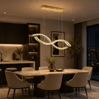 Tronic Infinity Crystal LED Pendant Light