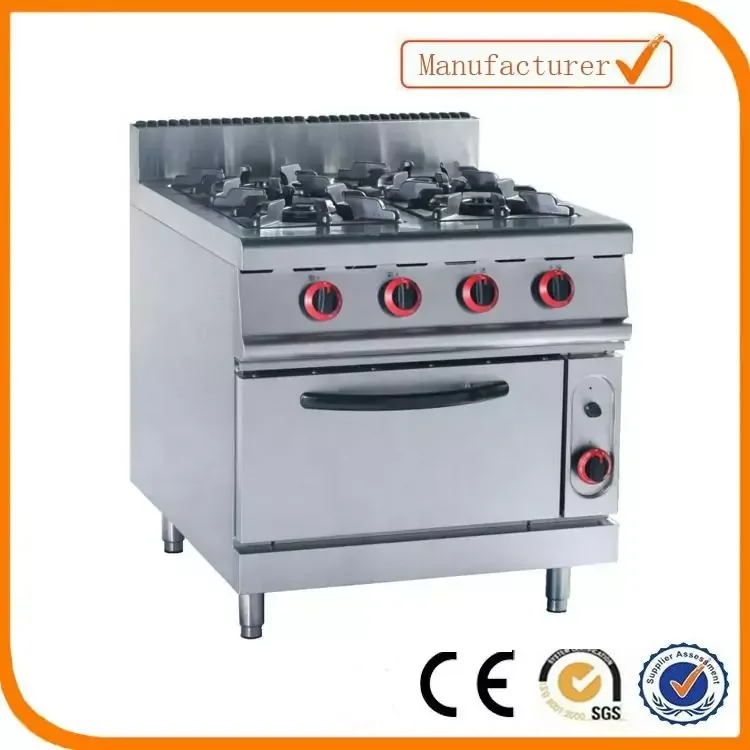 Commercial Cooking Range 4 Gas Burner HGR-905