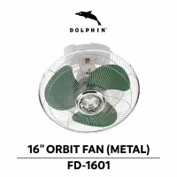 Dolphin Orbit Fan 16" 45W 3 Speeds Metal Blades FD-1601