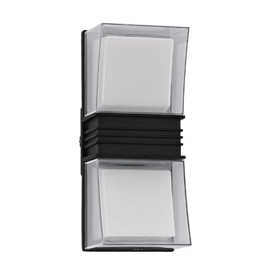 Tronic Wall Lamp 2*5W 3000K Black