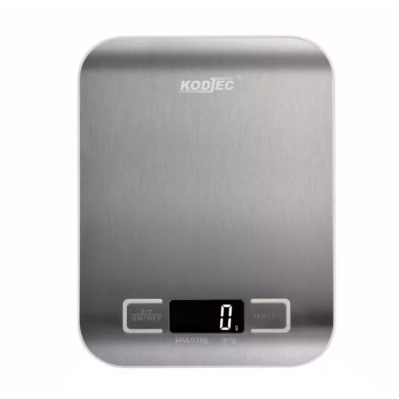 Kodtec Electronic Kitchen Scale High-Precision Digital Food Scale 5kg/11lb, Professional Stainless Steel & ABS Platform with Tare Function KT-4004KS 1 Kodtec Electronic Kitchen Scale High-Precision Digital Food Scale 5kg/11lb, Professional Stainless Steel & ABS Platform with Tare Function KT-4004KS