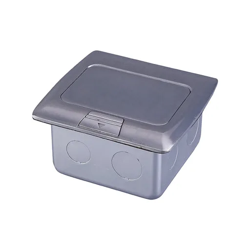 Tronic Single Floor Socket with 1 Data Port