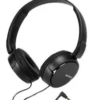 Sony Wired Headphone 30mm Driver Unit, Smartphone Compatible, Wide Frequency Range for Clear Highs and Lows MDR-ZX110APBZE
