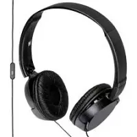 Sony Wired Headphone 30mm Driver Unit, Smartphone Compatible, Wide Frequency Range for Clear Highs and Lows MDR-ZX110APBZE
