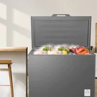 Hisense Chest Freezer 297L Multimode Function, Energy Saving, Spring-load Hinges, Defrost Drain, Handle, Aluminum, Super Freezer, Lock, White H399CF