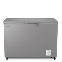 Hisense Chest Freezer 297L Multimode Function, Energy Saving, Spring-load Hinges, Defrost Drain, Handle, Aluminum, Super Freezer, Lock, White H399CF
