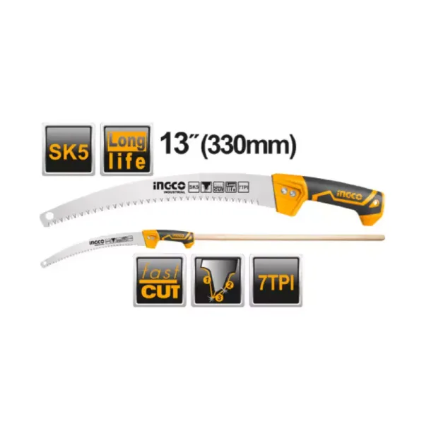 Ingco Pruning Saw 13"/330mm HPS3308