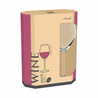 Ocean Wine Glass 2pcs Sante Red Wine 420ml Fine Rim Stemware 3026r1502g0003