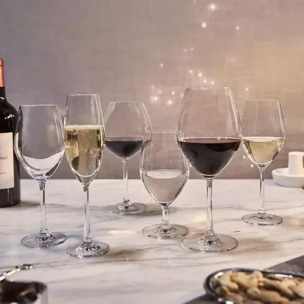 Ocean Wine Glass 2pcs Sante Red Wine 420ml Fine Rim Stemware 3026r1502g0003