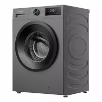Hisense Washing Machine Front Load 8kg Silver, Fully Automatic, Inverter Motor, LED Display, Multiple Wash Programs WF1I8022BT