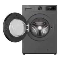 Hisense Washing Machine Front Load 8kg Silver, Fully Automatic, Inverter Motor, LED Display, Multiple Wash Programs WF1I8022BT
