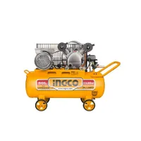 Ingco Air Compressor 2.2kW/3HP 100L with Copper Wire Induction Motor, Belt Driving System AC301008-8/AC1301008