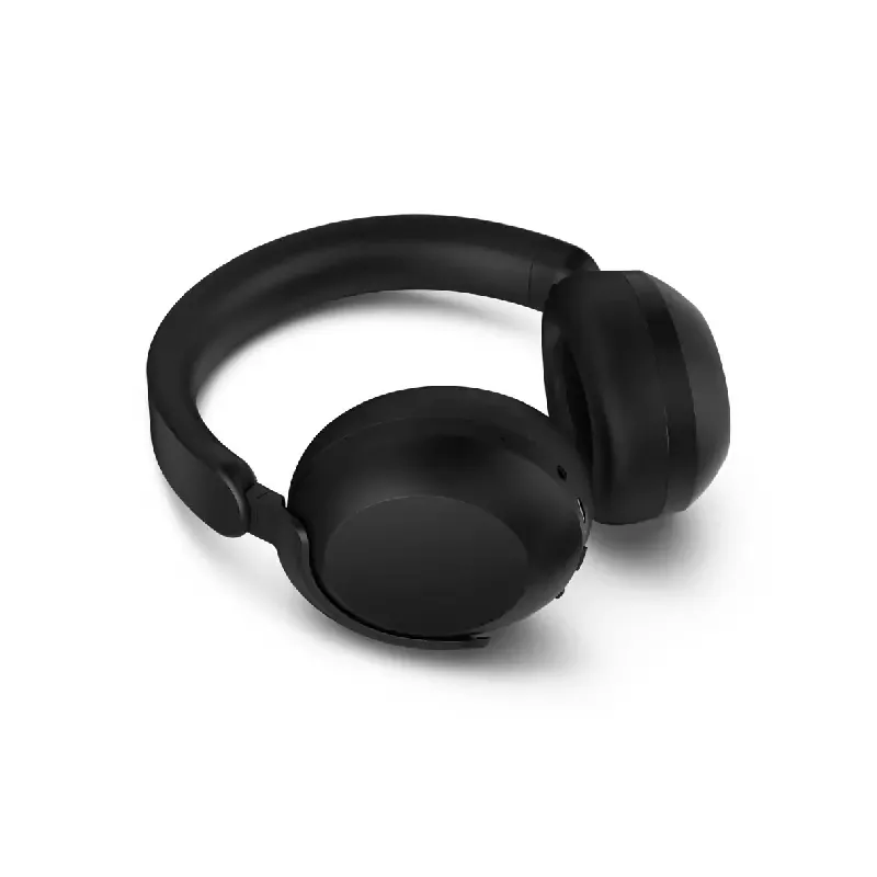 Philips Wireless OverEar Headphones, 70H Playtime, Noise Cancelling Pro, Natural Sound TAH8000BK/97