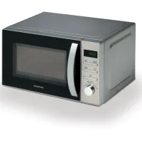 Kenwood Microwave 22l Digital 5 Power Levels 700w Mwm22.000bk - 95 Mins Timer Defrost Settings Glass Turntable 25.5Cm Pull Handle Door