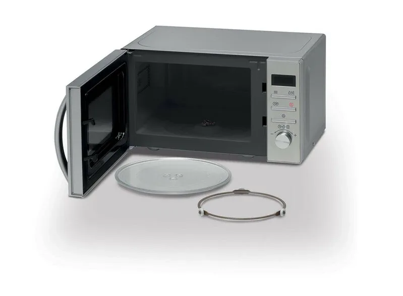 Kenwood Microwave 22l Digital 5 Power Levels 700w Mwm22.000bk - 95 Mins Timer Defrost Settings Glass Turntable 25.5Cm Pull Handle Door