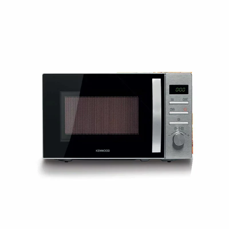 Kenwood Microwave 22l Digital 5 Power Levels 700w Mwm22.000bk - 95 Mins Timer Defrost Settings Glass Turntable 25.5Cm Pull Handle Door