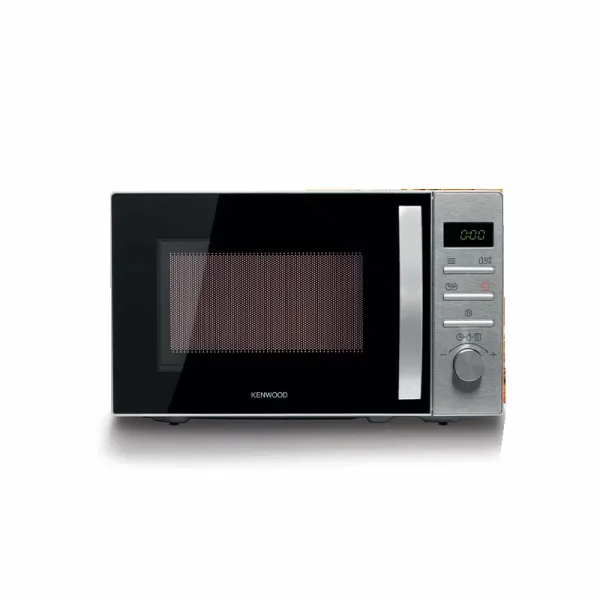 Kenwood Microwave 22l Digital 5 Power Levels 700w Mwm22.000bk - 95 Mins Timer Defrost Settings Glass Turntable 25.5Cm Pull Handle Door